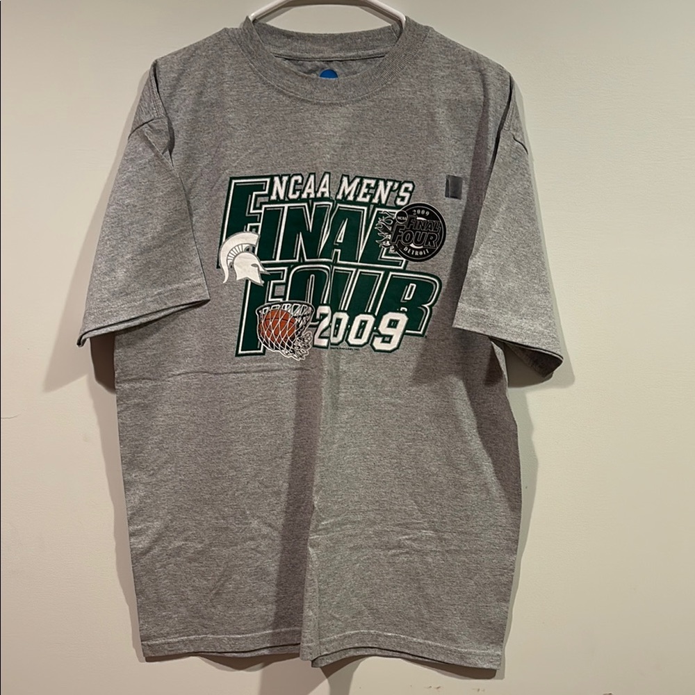 Gray NCAA Men's Final Four 2009 T-Shirt